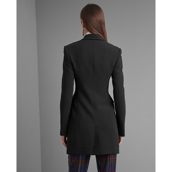 Black Dustyn Double-Faced Jacket Ralph Lauren Collection 5