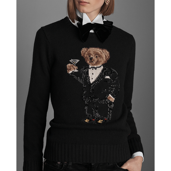 Ralph lauren martini bear jumper on sale