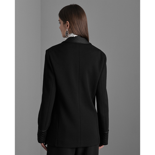 Black Double-Breasted Jumper Jacket Ralph Lauren Collection 6