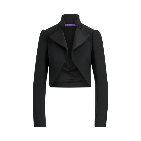 Roberts Wool Cropped Jacket Ralph Lauren Collection 1