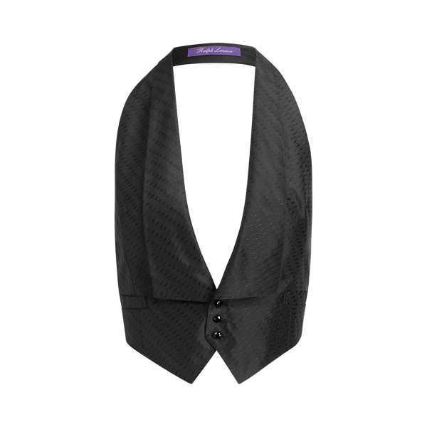 Ronda Silk Jacquard Waistcoat Ralph Lauren Collection 1