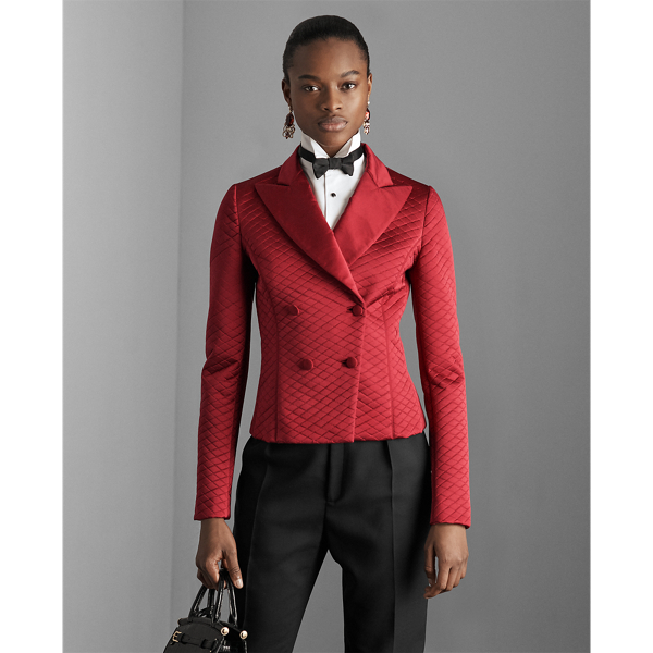 Rafaella Quilted Silk Jacket