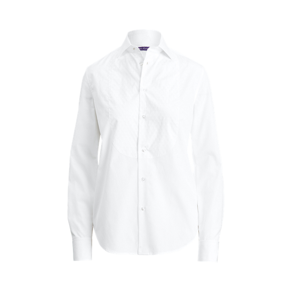 White Logan Aston Broadcloth Shirt Ralph Lauren Collection 2
