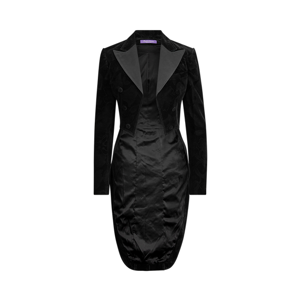 Beflockter Frack mit Blumenmuster Ralph Lauren Collection in 1