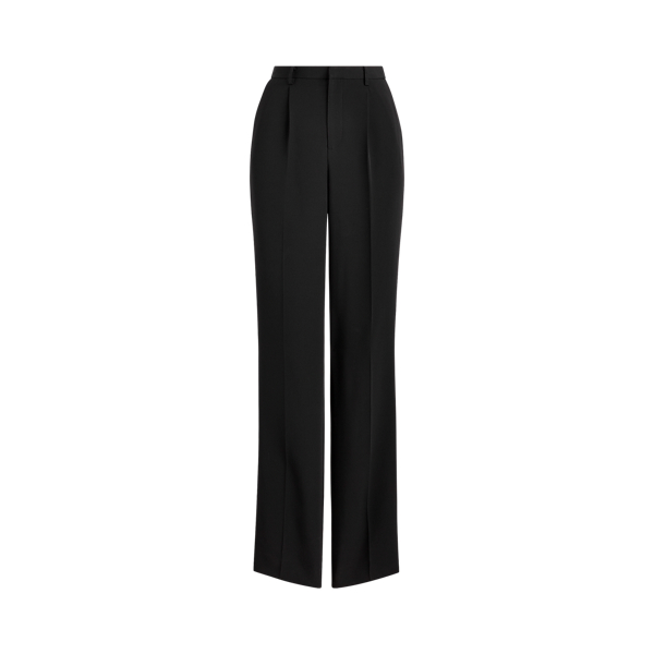 Black Winnifred Marocain Tuxedo Trouser Ralph Lauren Collection 2