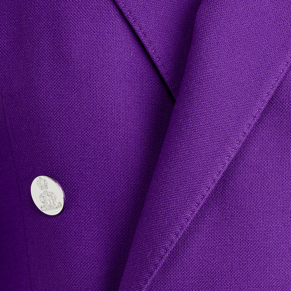 Bright Purple Camden Cashmere Jacket Ralph Lauren Collection 3