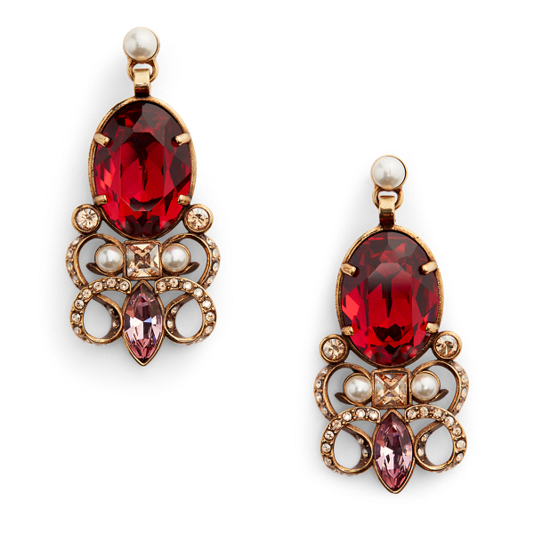 Crystal Bow Earrings Ralph Lauren Collection in 1