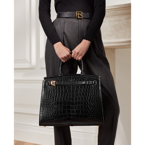 RL50 Alligator Large Bag Ralph Lauren
