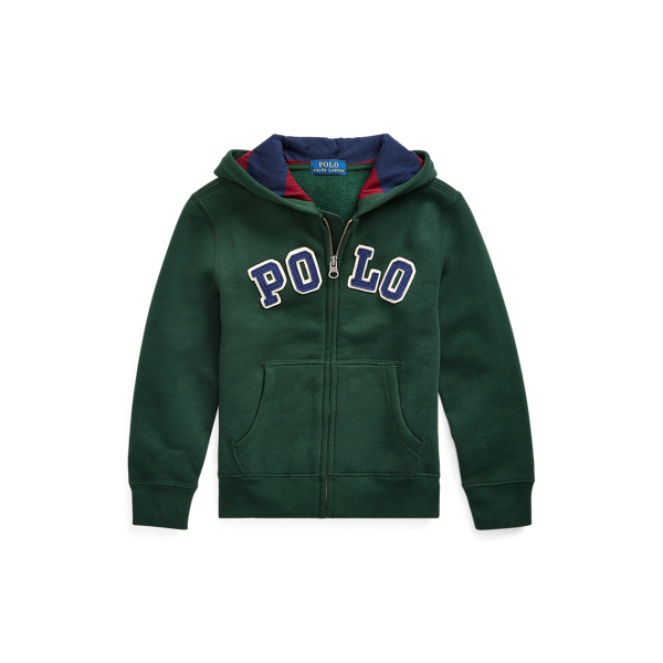 Cotton-Blend-Fleece Hoodie Boys 2-7 1