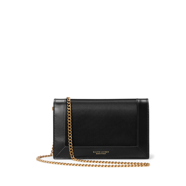 Satin-Calfskin Chain Wallet
