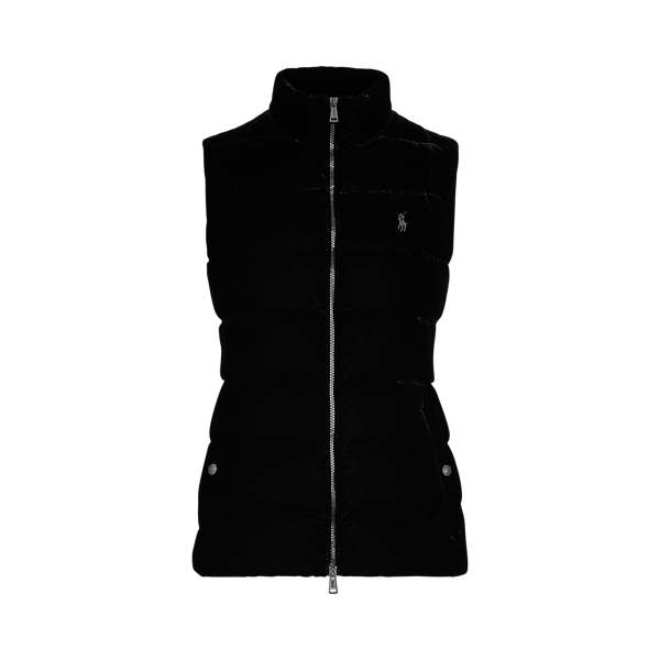Velvet Down Vest Polo Ralph Lauren 1