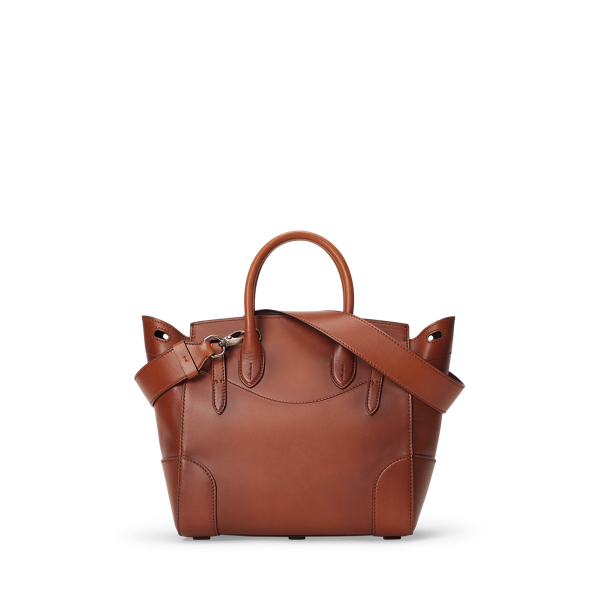 Polierte Tasche Tall Ricky 27 Ralph Lauren Collection in Gold 2