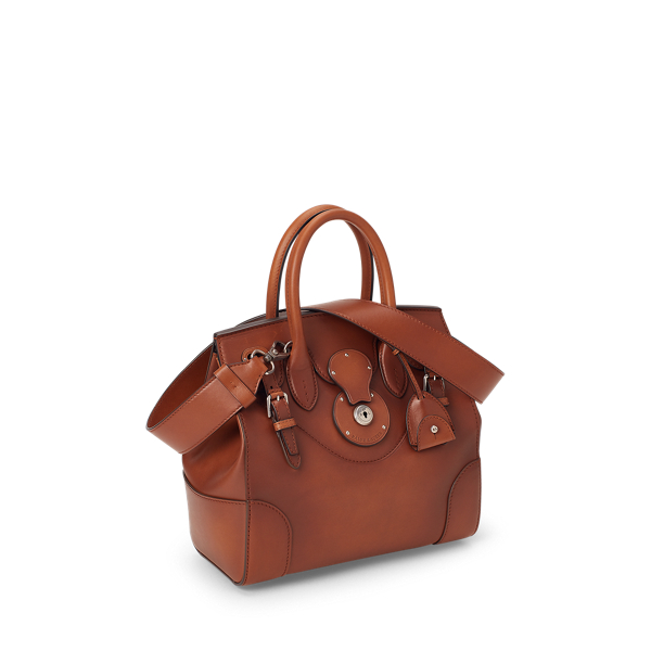 Polierte Tasche Tall Ricky 27 Ralph Lauren Collection in Gold 4