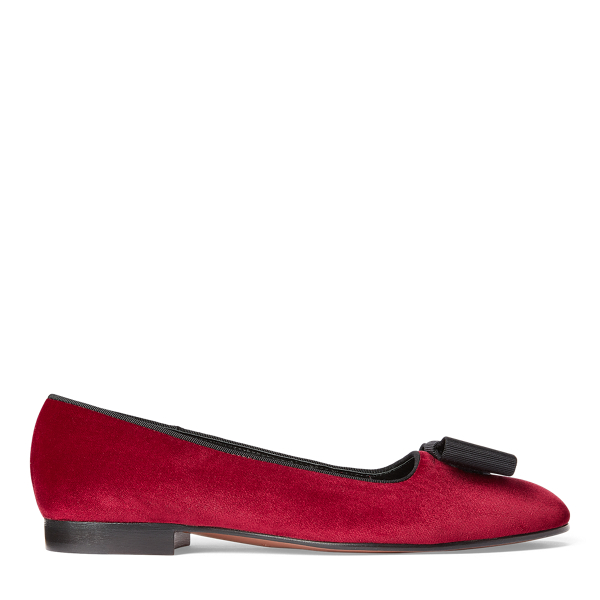 Caelan Velvet Flat Ralph Lauren Collection in 1