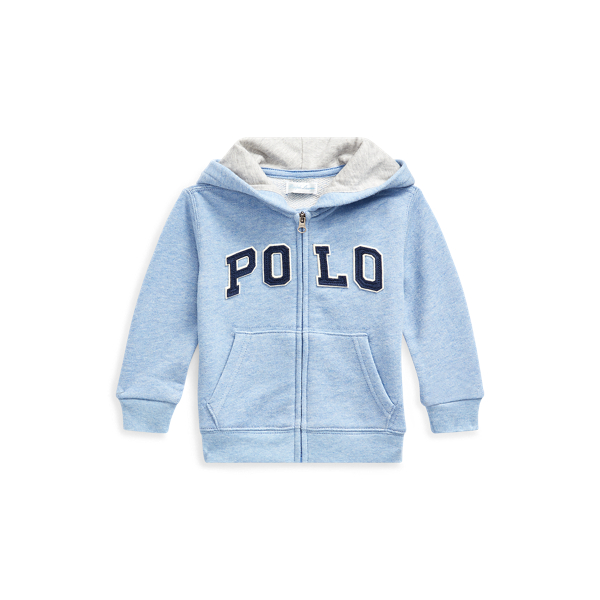 Felpa in spugna di twill con cappuccio