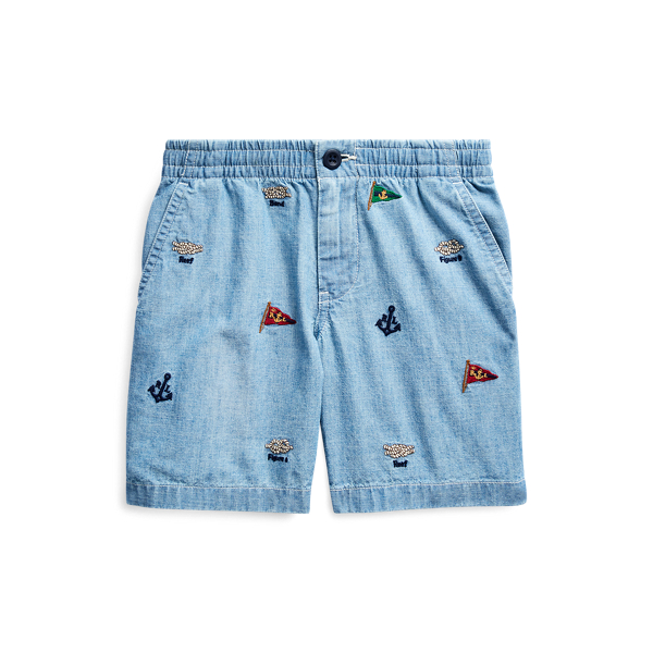 Chambray Polo Prepster Boys 1.5-6 Years 1
