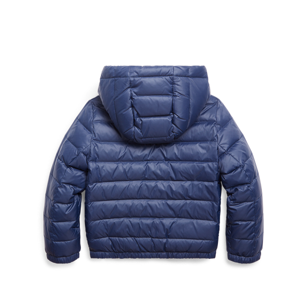 Refined Navy/Grey Reversible Quilted Down Jacket Boys 1.5-6 Years 2