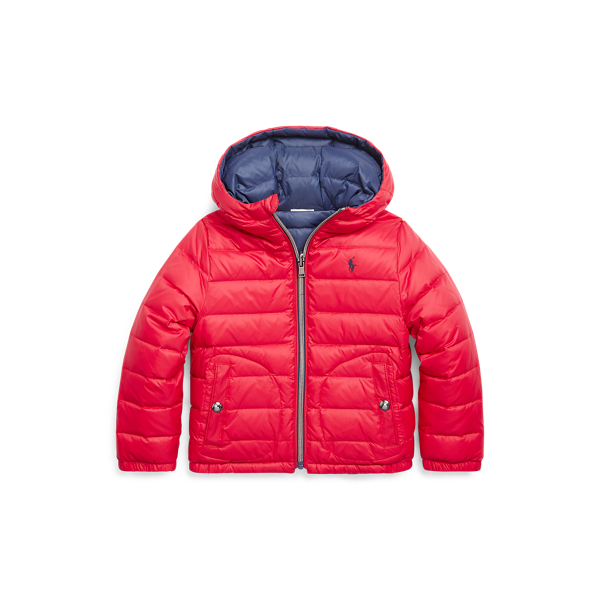 Reversible Quilted Down Jacket Boys 1.5-6 Years 1