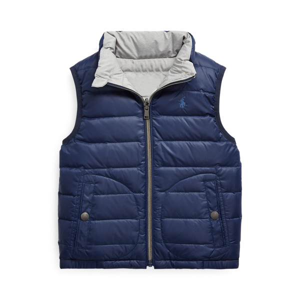 Reversible Quilted Down Gilet Boys 1.5-6 Years 1