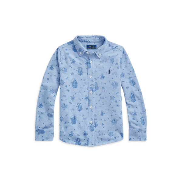 Nautical Knit Oxford Shirt Boys 1.5-6 Years 1