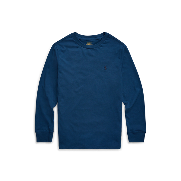 Cotton Jersey Crewneck Tee Boys 6-14 Years 1