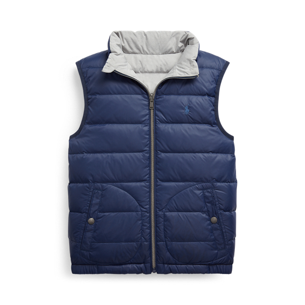 Reversible Quilted Down Gilet Boys 6-14 Years 1