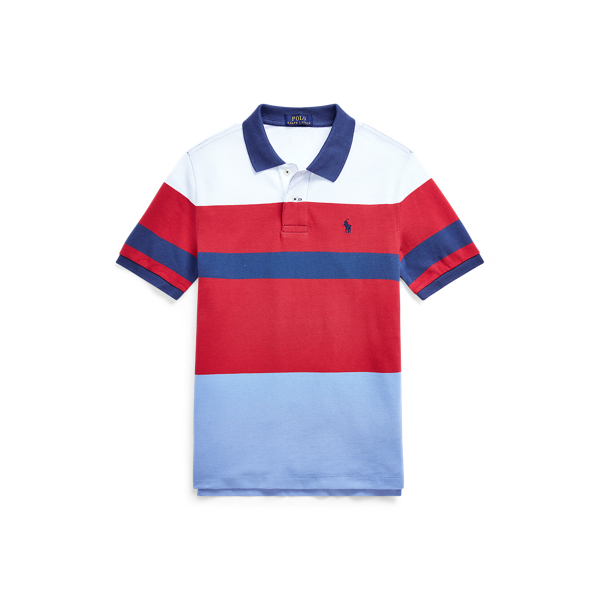 Polo en coton piqu&eacute; ray&eacute; Boys 6-14 Years en 1
