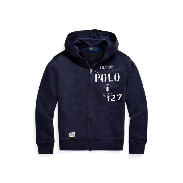 Nautical French Terry Hoodie Boys 6-14 Years 1
