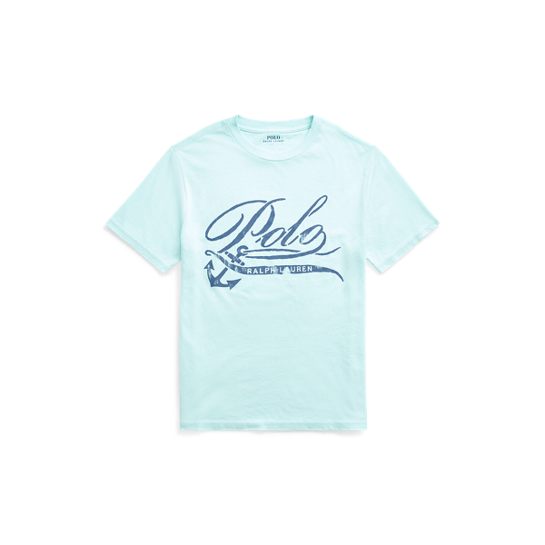 Cotton Jersey Graphic Tee Boys 6-14 Years em 1