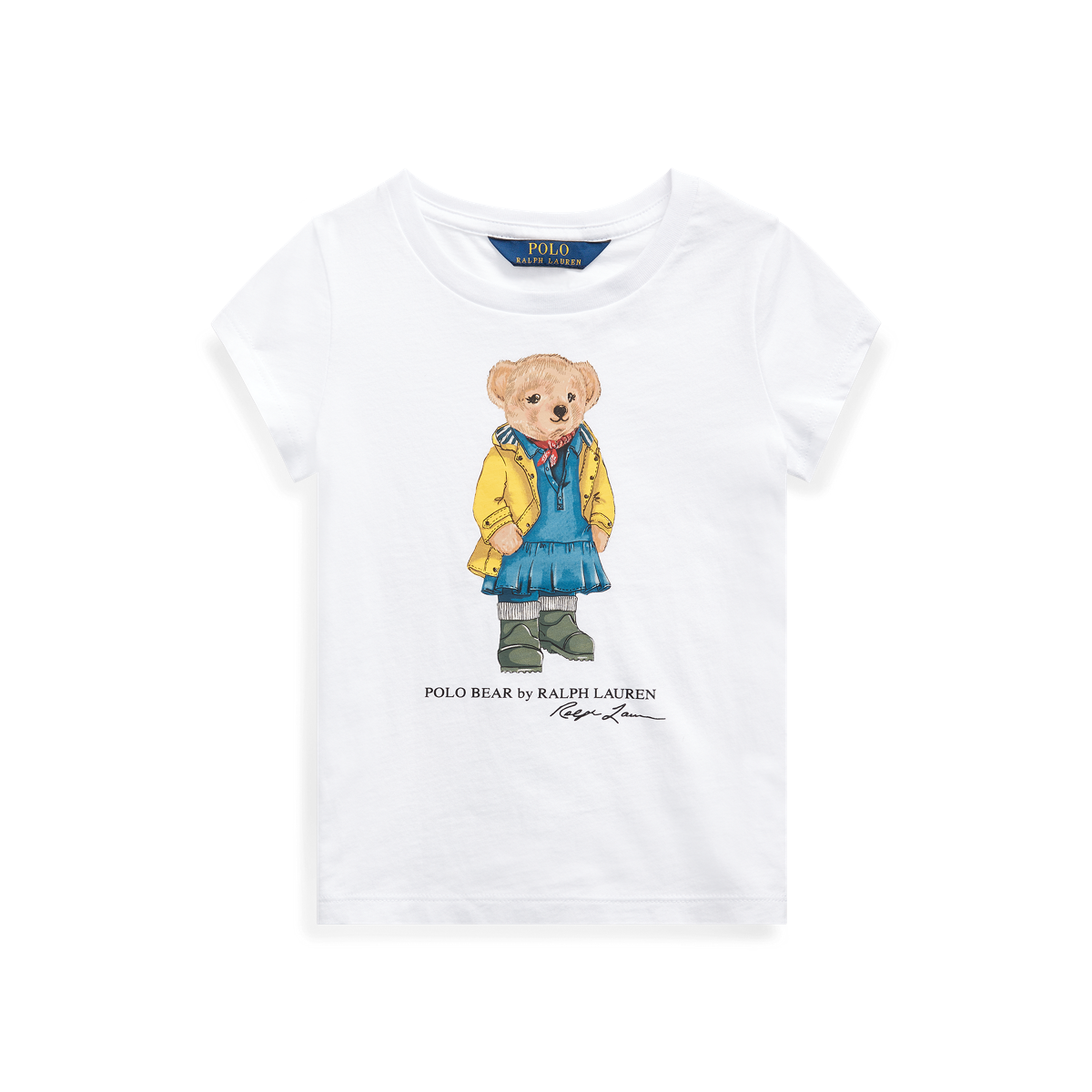 Raincoat Bear Cotton Tee