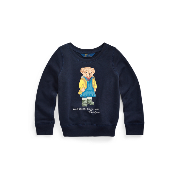 Raincoat Bear Terry Pullover Girls 1.5-6.5 Years in 1