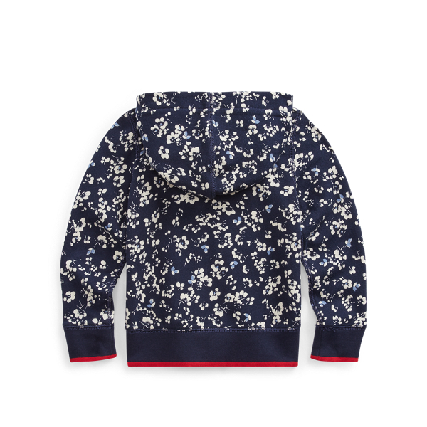 Thames Floral Floral Cotton Terry Hoodie Girls 2-6x 2