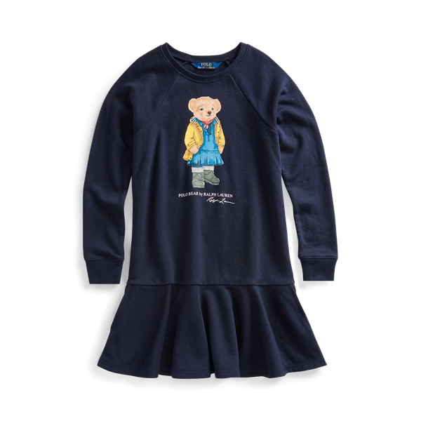 Terry-Kleid mit Raincoat Bear Girls 7-14 Years in 1