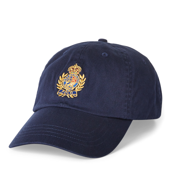 Ralph lauren crest hat on sale