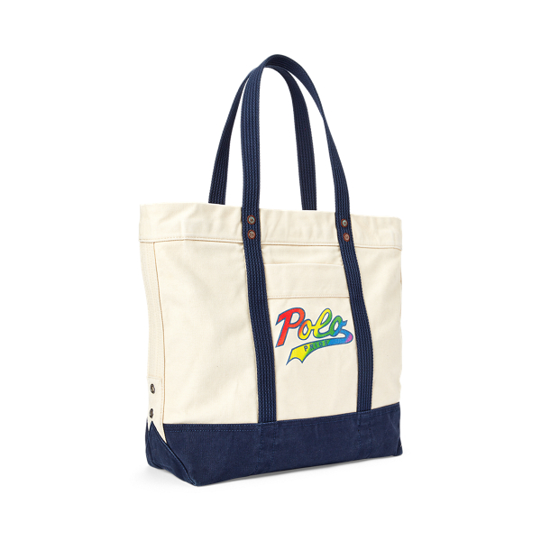 Cream/Multi Pride Tote Polo Ralph Lauren 2
