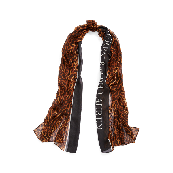 Cindy Leopard-Print Scarf Lauren 1