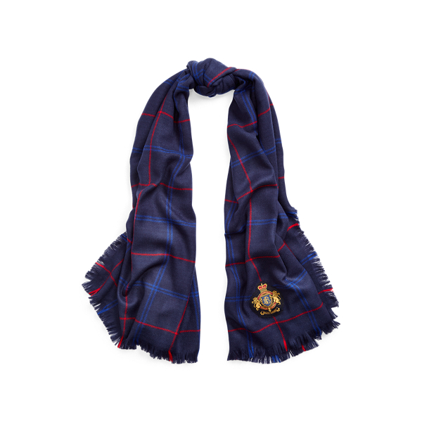 Windowpane Oblong Scarf
