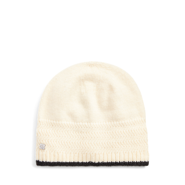 Rib-Knit Beanie Lauren 1