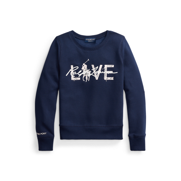 Pink Pony Live Love Sweatshirt Girls 7-14 Years in 1