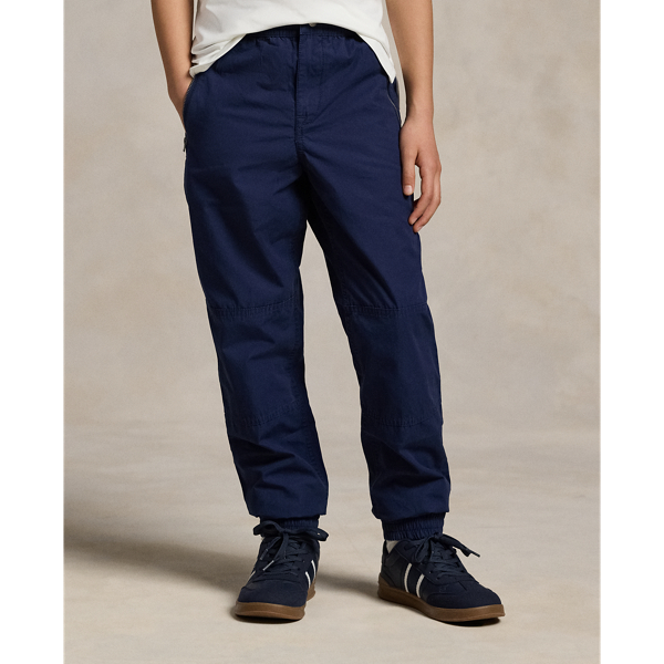 Newport Navy Cotton Poplin Jogger Pant Boys 8-20 for back to school 4