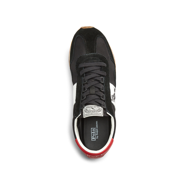 Black/Red Train 90 Trainer Polo Sport 5