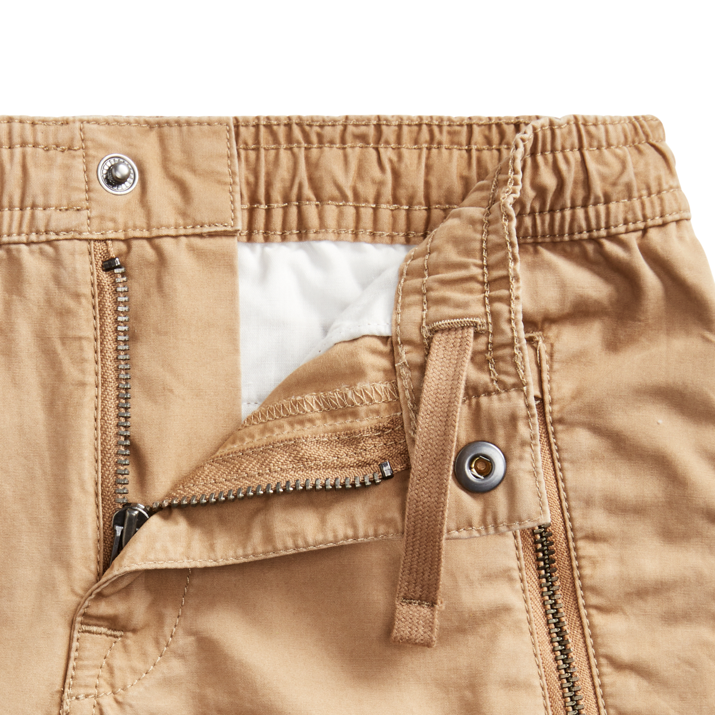 Детские брюки Ralph Lauren Cotton Poplin Jogger, цвет: Верблюжий — фото 2