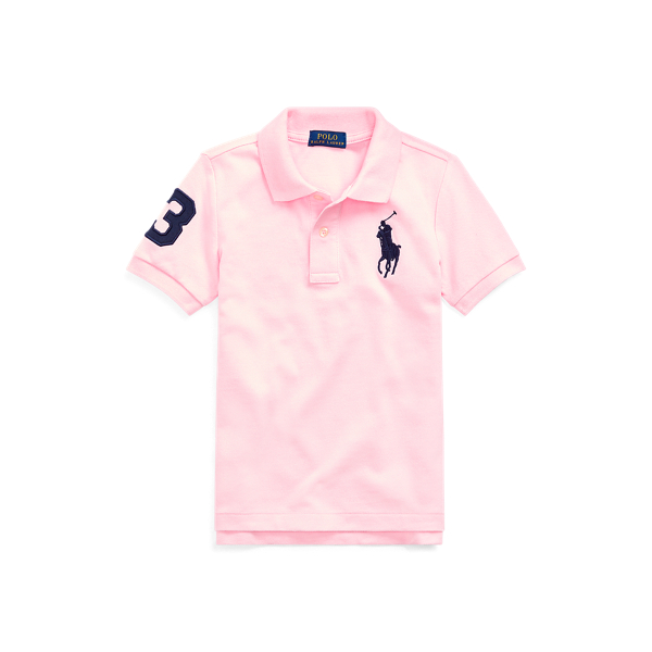 Baby pink polo shirt best sale