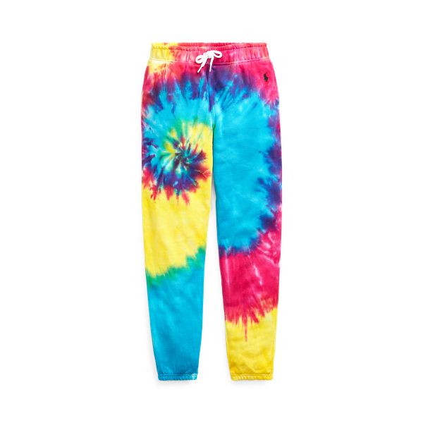 Tie-Dyed Cotton Terry Trouser Girls 7-14 Years 1