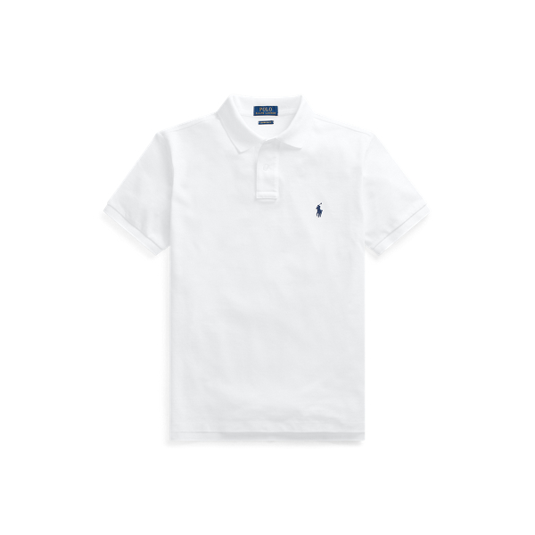 Custom Slim Fit Mesh Polo