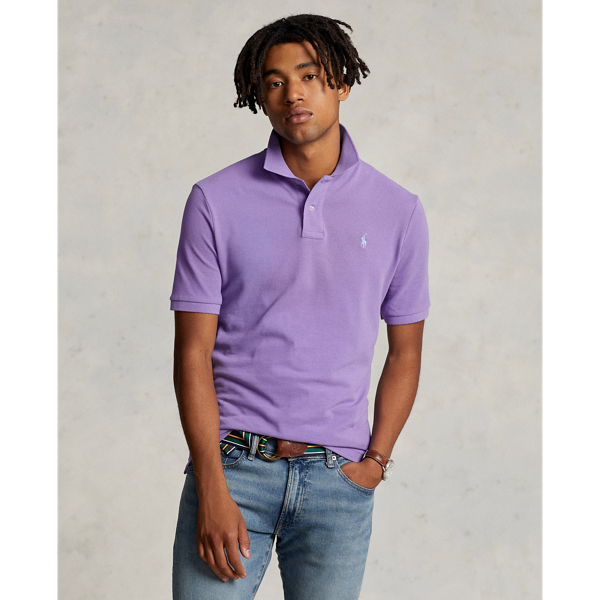 Mens purple ralph lauren polo shirt on sale