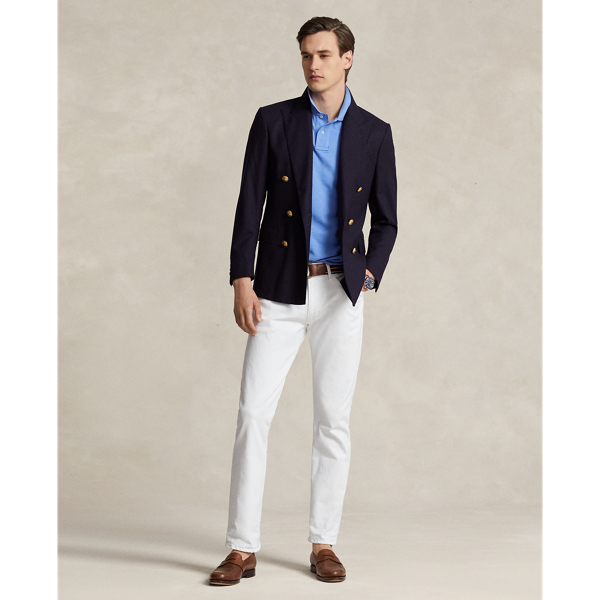 Das legendäre Piqué-Poloshirt Polo Ralph Lauren in Island Blue/Navy 4