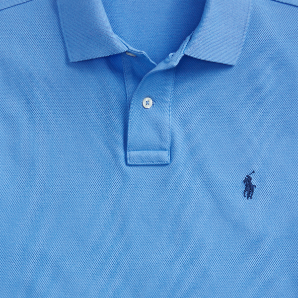 Das legendäre Piqué-Poloshirt Polo Ralph Lauren in Island Blue/Navy 7