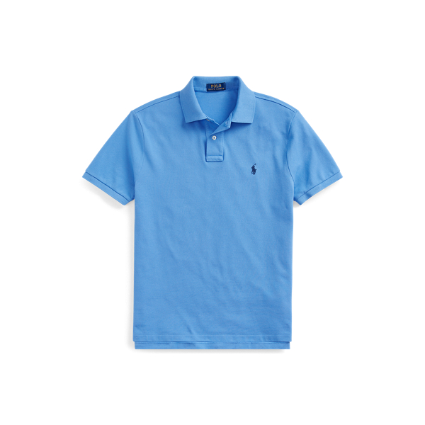 Das legendäre Piqué-Poloshirt Polo Ralph Lauren in Island Blue/Navy 2