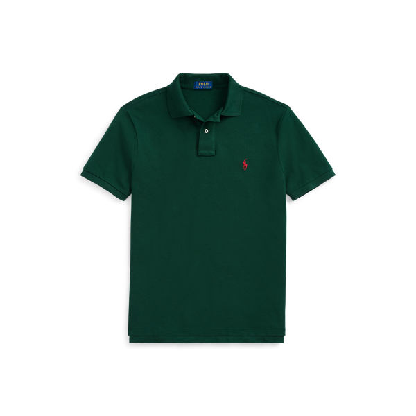 Custom Slim Fit Mesh Polo